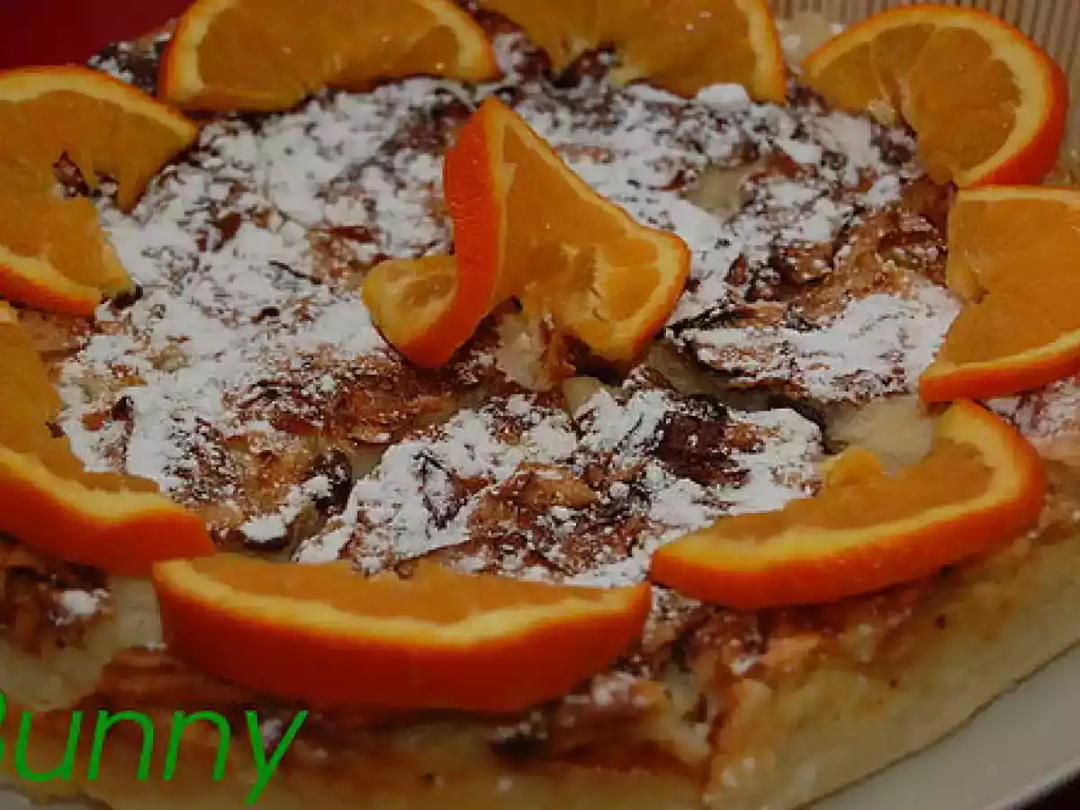 Placinta dulce cu iaurt si lapte