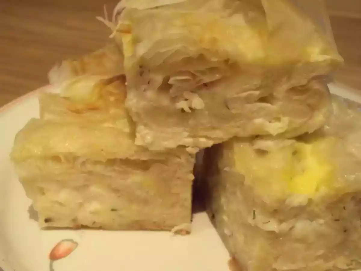 Placinta simpla cu branza