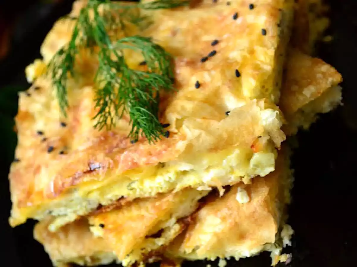 Placinta turceasca cu foi yufka