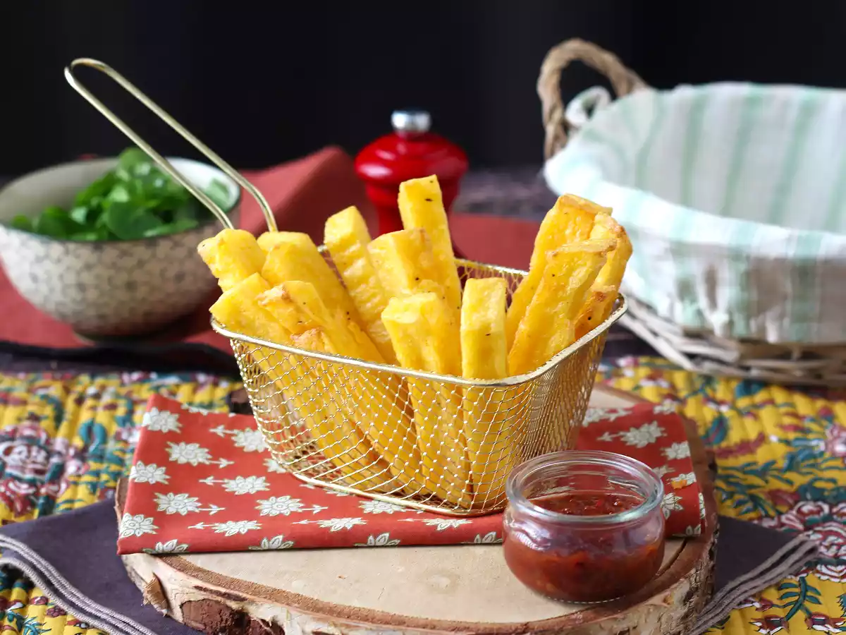 Polenta prăjită: crocantă, aurie și perfectă în Air Fryer! - poza 3