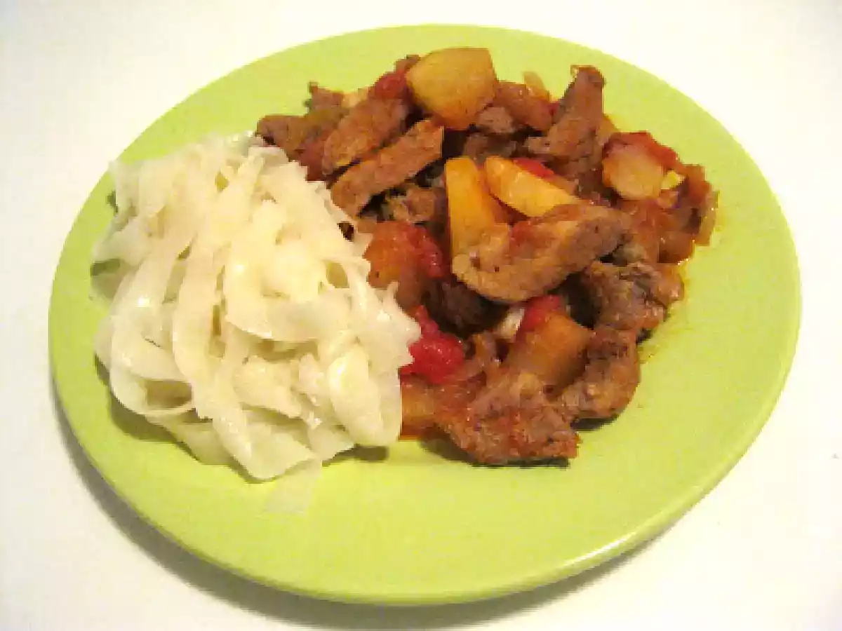 Porc cu ananas i sos dulce-acrior - poza 2