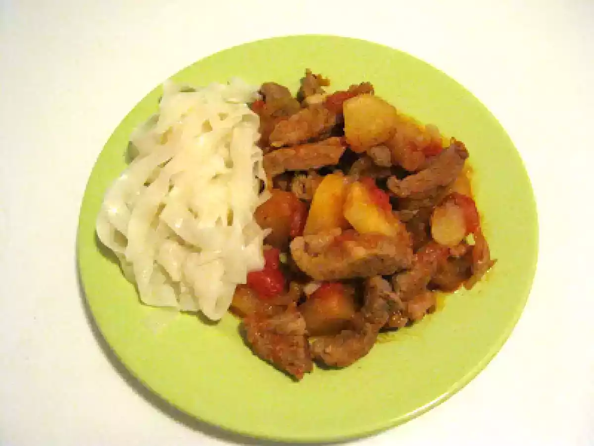 Porc cu ananas i sos dulce-acrior - poza 3