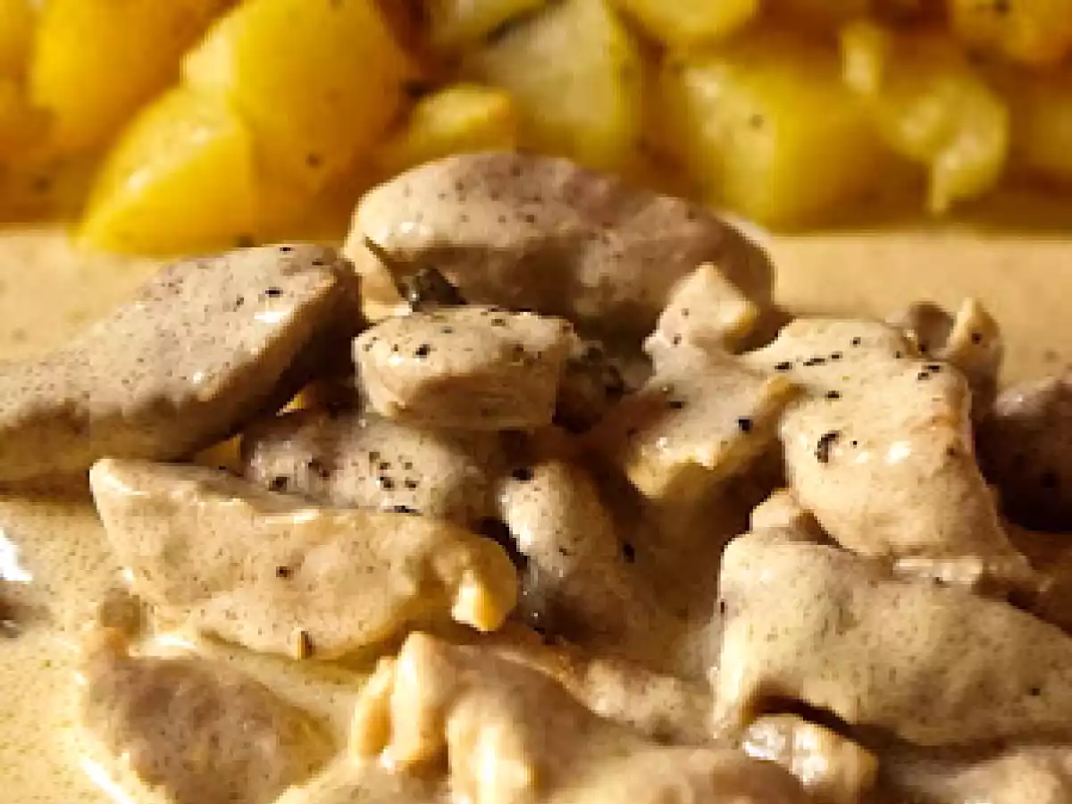 Porc in sos alb - poza 2