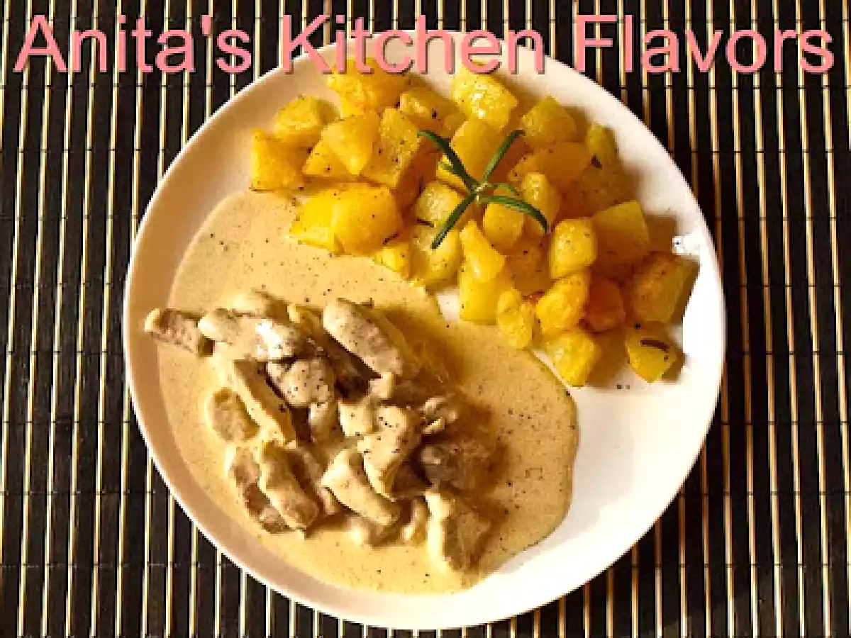 Porc in sos alb - poza 3