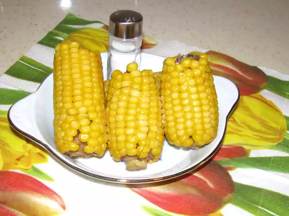 Porumb fiert la Multicooker Philips