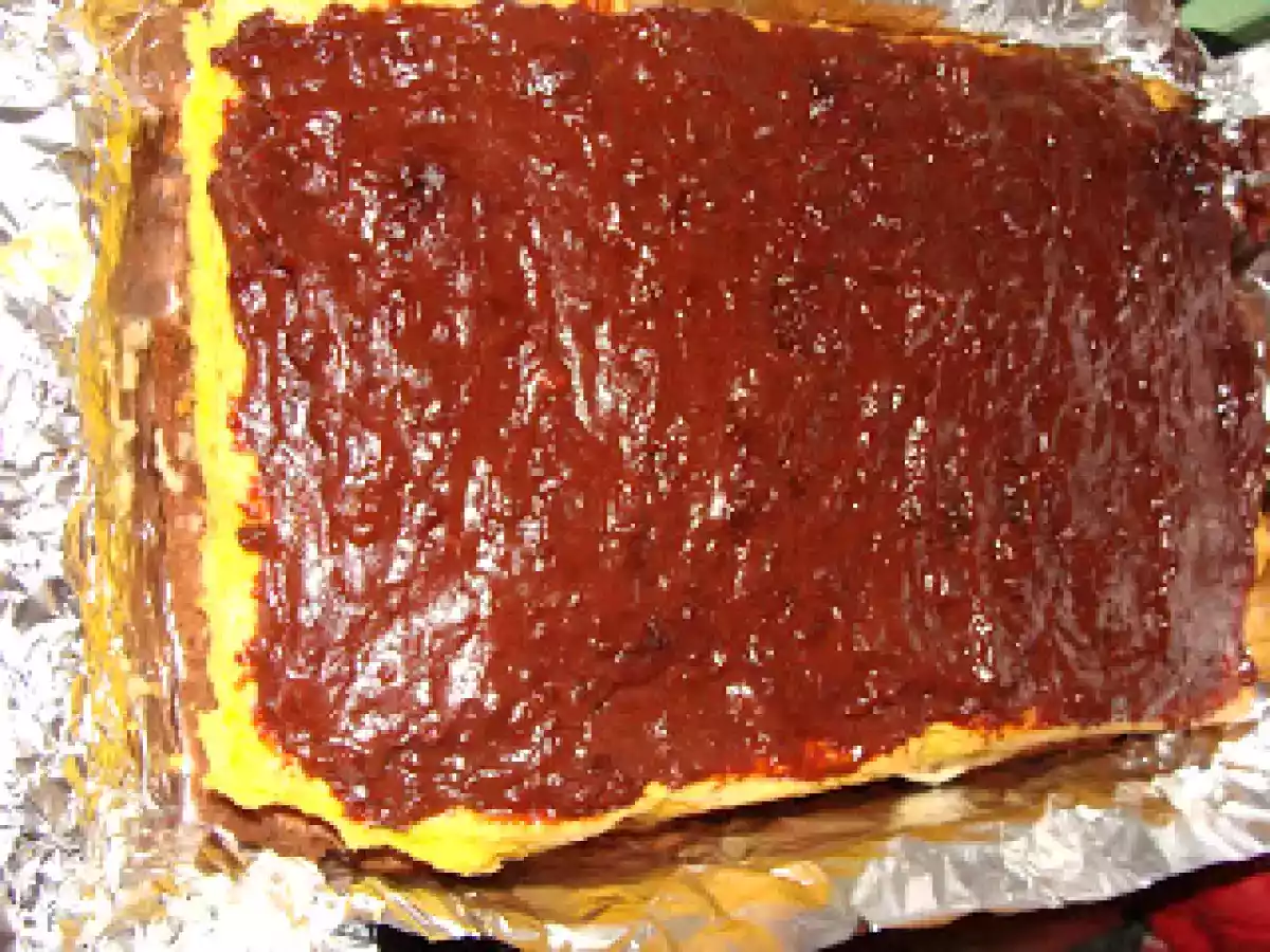 Prajitura 2 in 1 (crema de nuci cu ciocolata) - poza 4