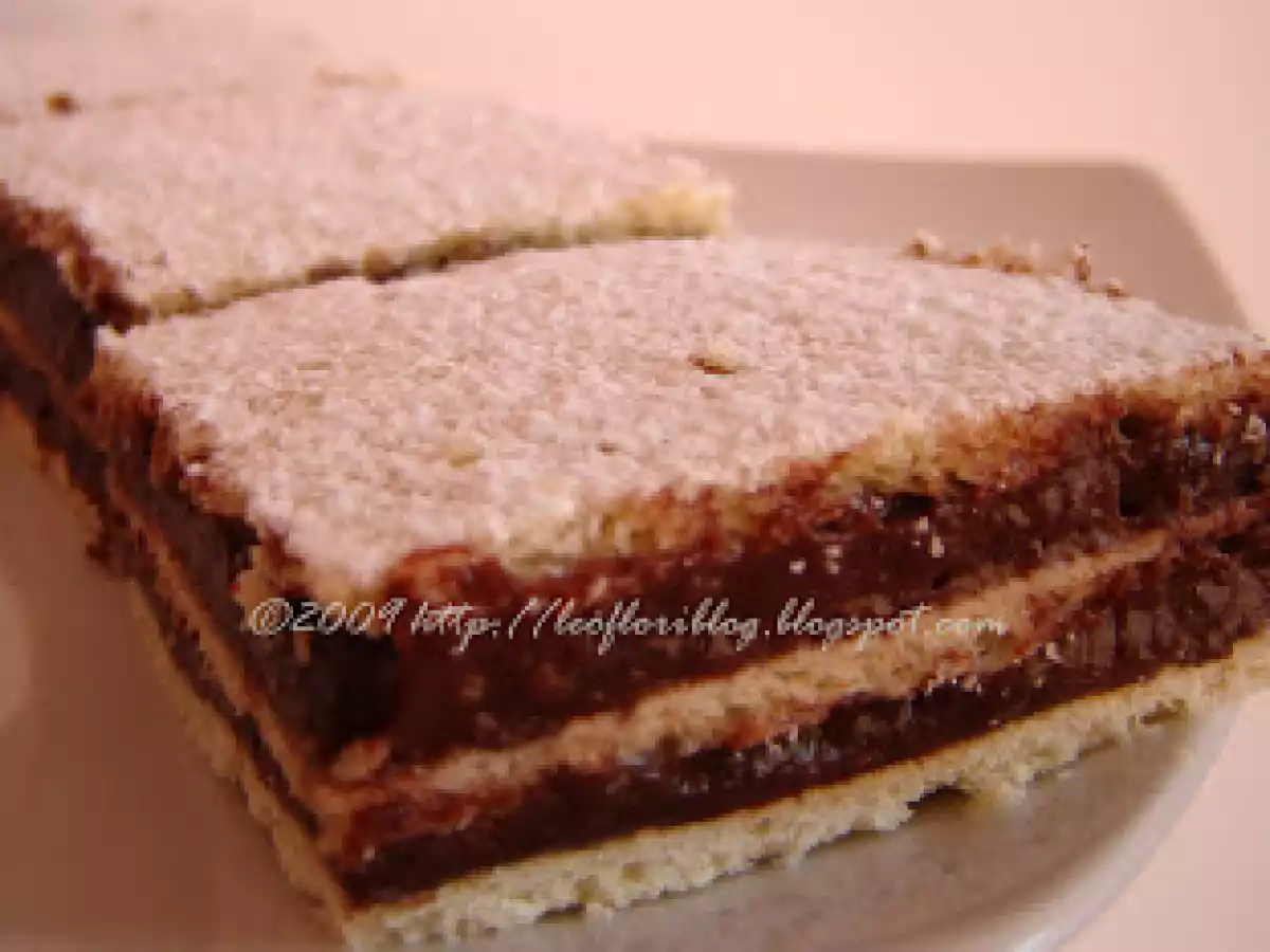 Prajitura Alba ca zapada / Snow white - poza 4