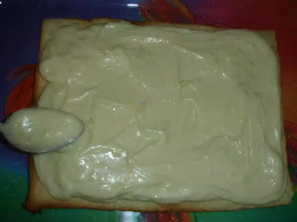 Prajitura Alba Ca Zapada Super Cremoasa - poza 5