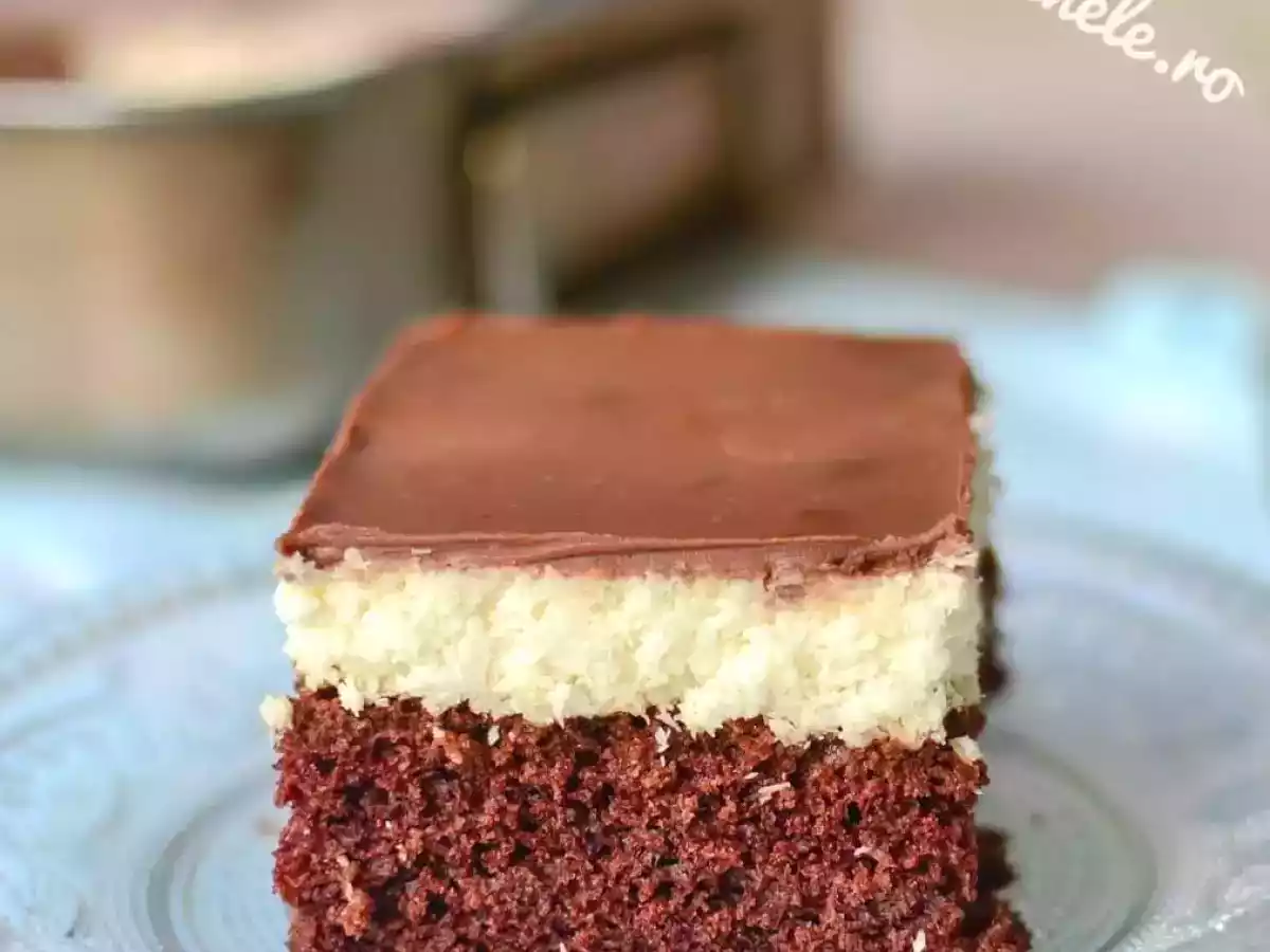 Prăjitură Bounty (rețetă video) || Dulcinele. ro