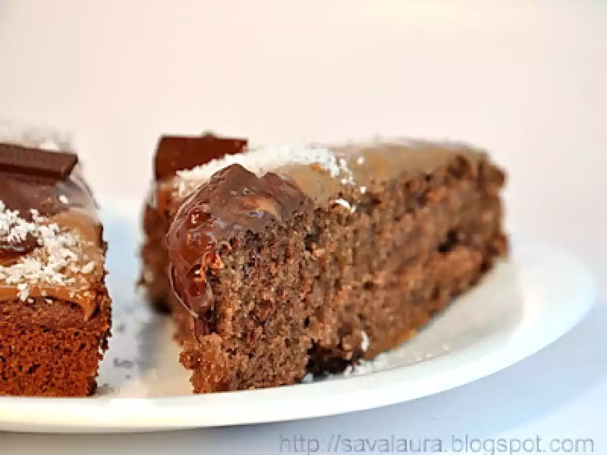 Prajitura caraibiana cu rom si ciocolata - poza 2