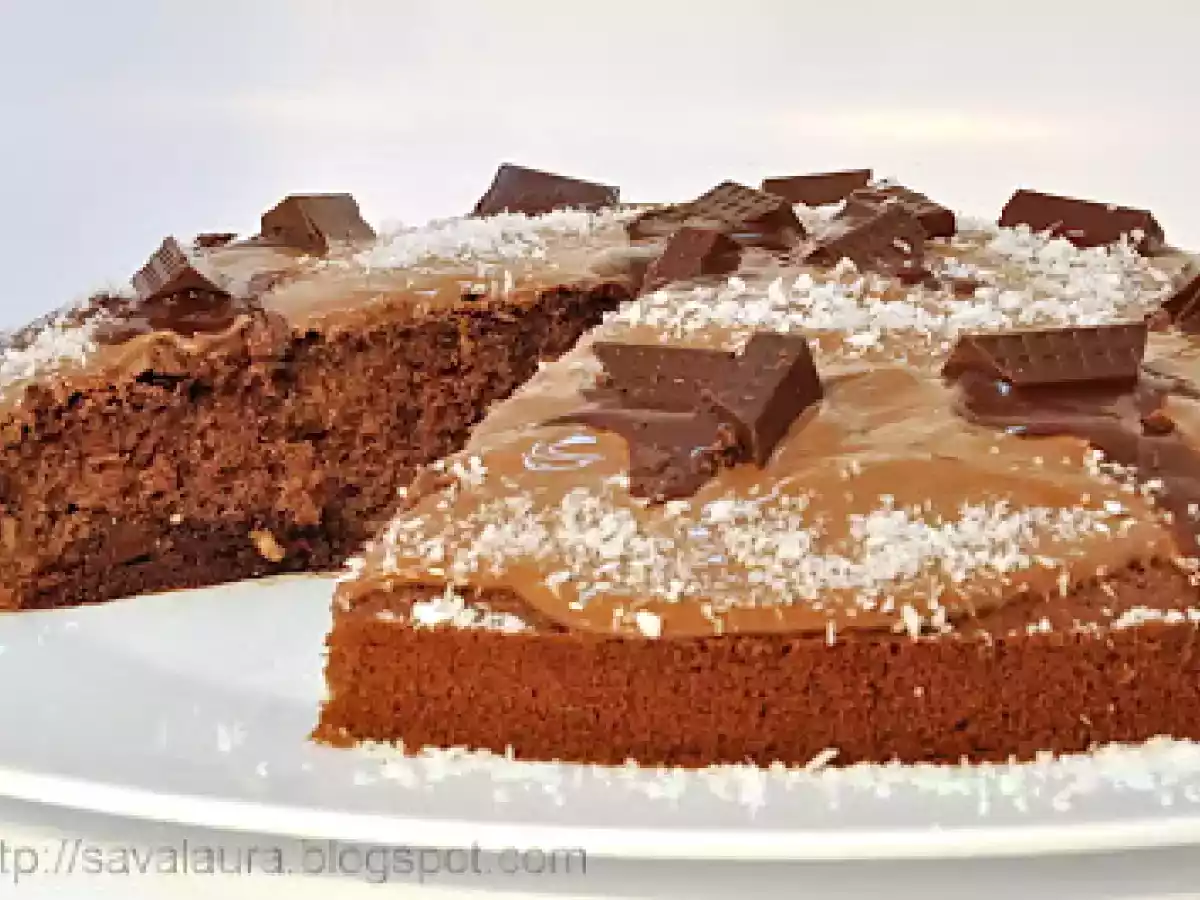 Prajitura caraibiana cu rom si ciocolata - poza 3