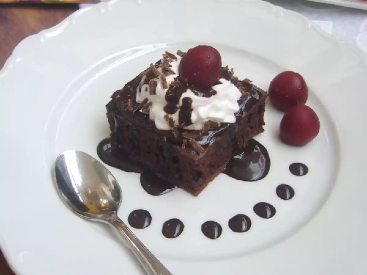 Prajitura ciocolatoasa - poza 2