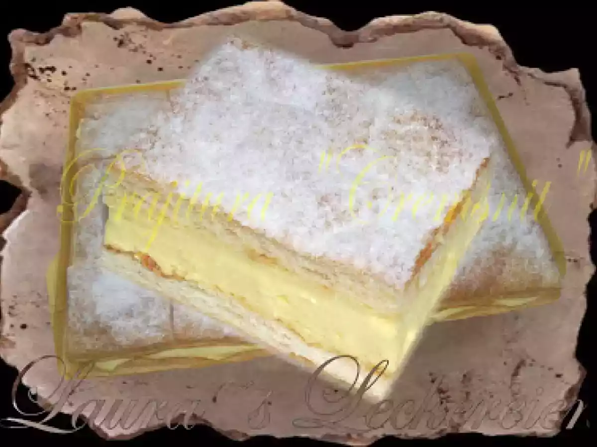 PRAJITURA CREMSNIT (fara oua)