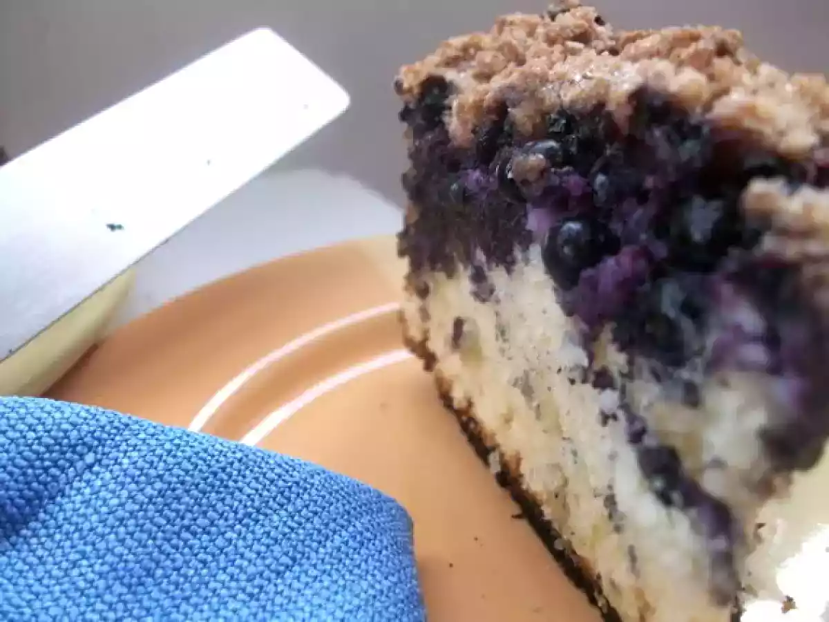 Prajitura cu afine si crema de branza - poza 3