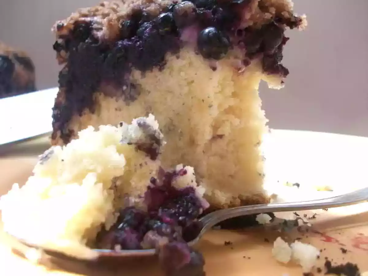 Prajitura cu afine si crema de branza - poza 10