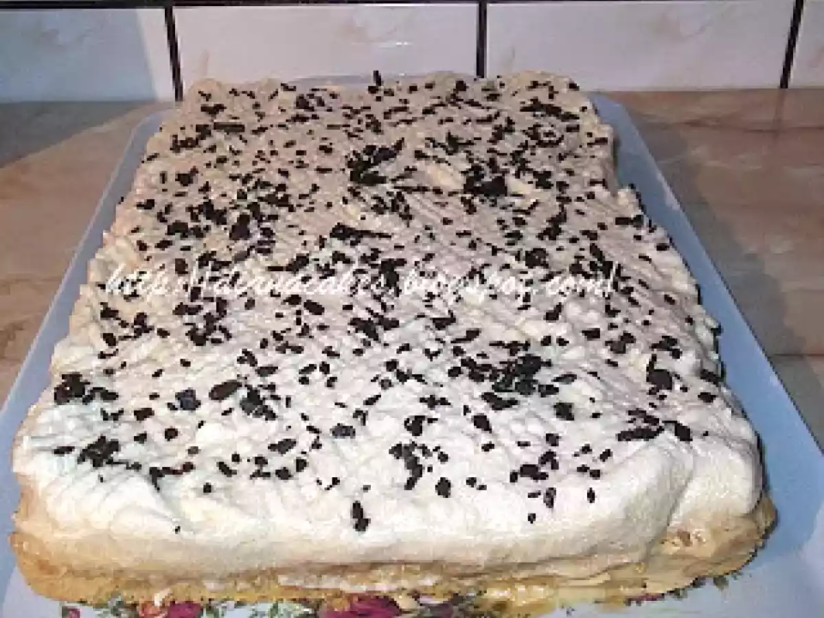 Prajitura cu bezea caramel - poza 2