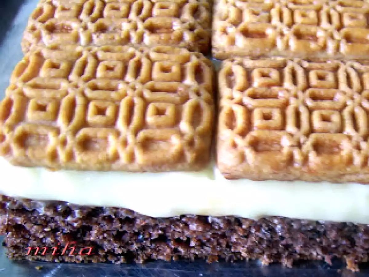 Prajitura cu biscuiti - poza 3