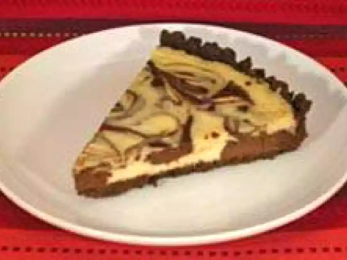 Prajitura cu branza dulce si ciocolata