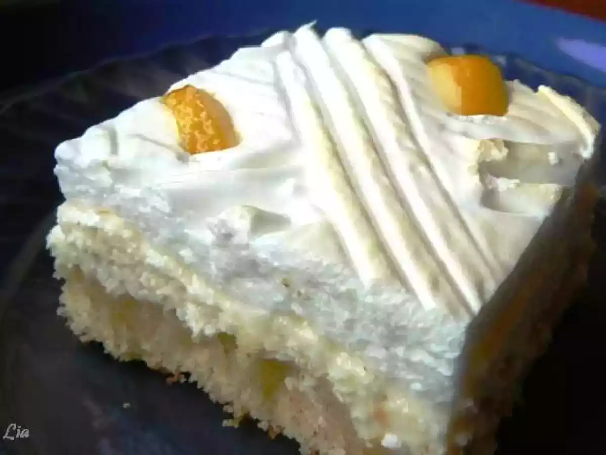 Prajitura cu Branza si bezea - poza 2