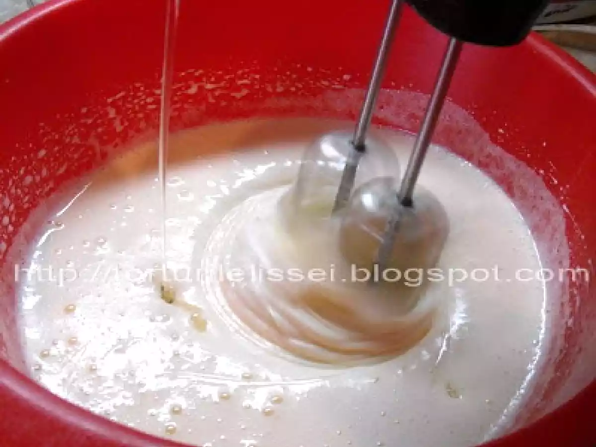 Prajitura cu branza si cacao - poza 3