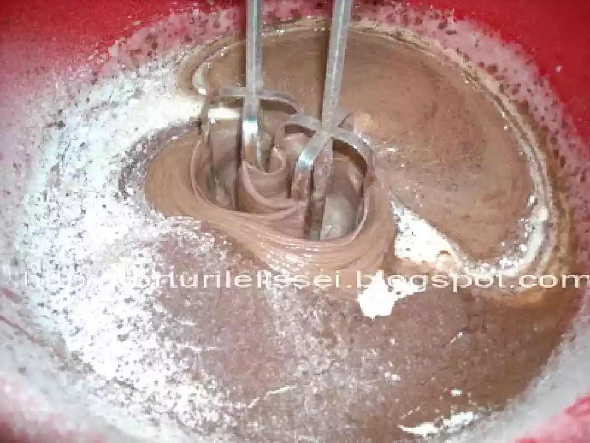 Prajitura cu branza si cacao - poza 4