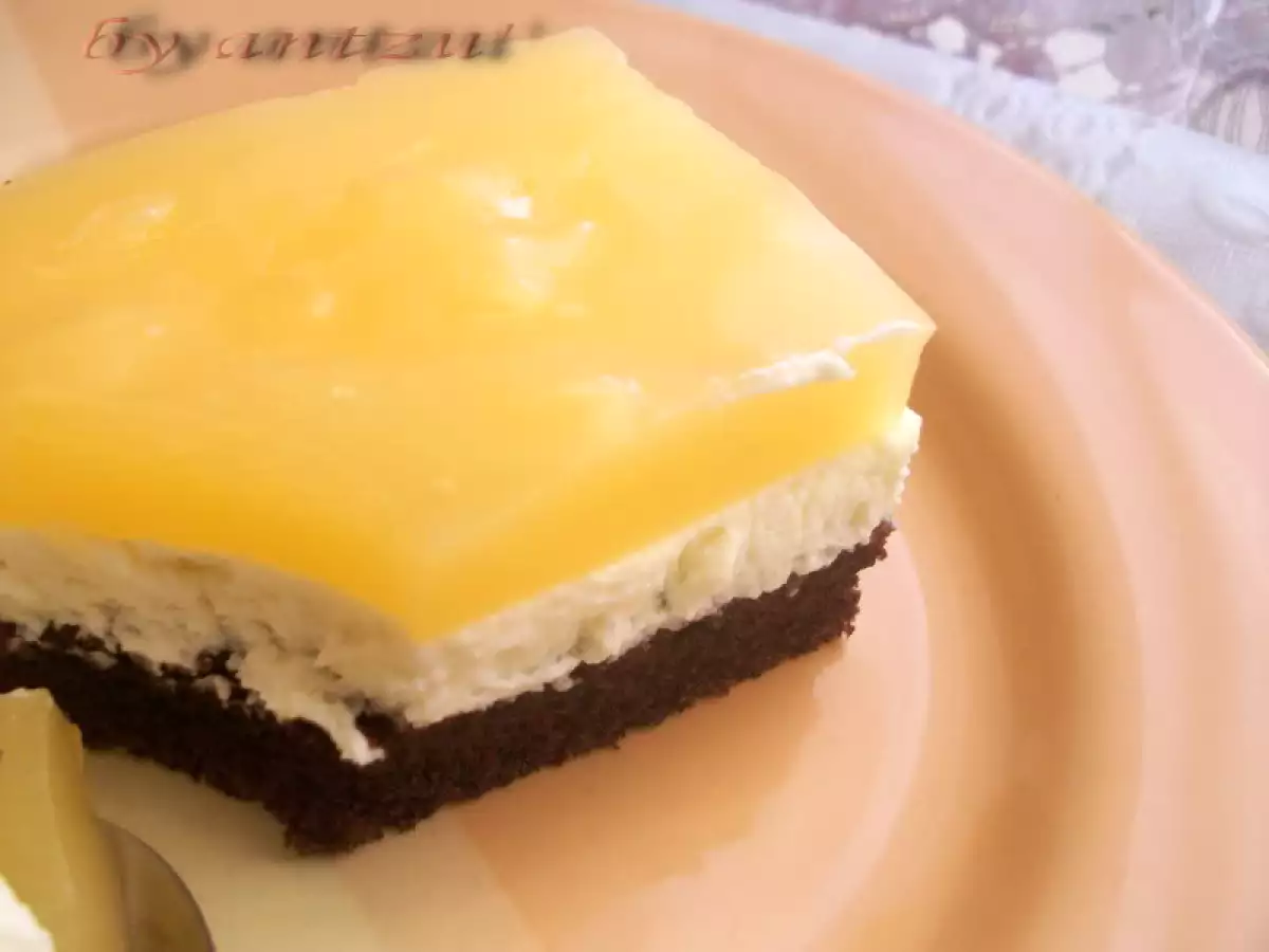 Prajitura cu branza si fanta - poza 3