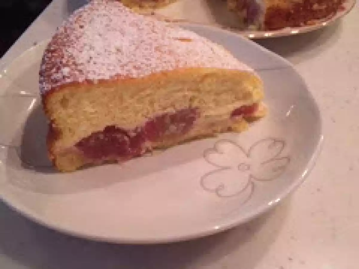 Prajitura cu branza & struguri