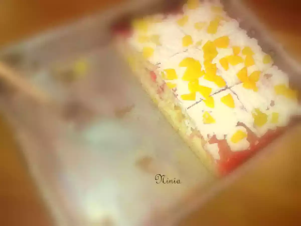 Prajitura cu budinca de vanilie si caise - poza 8