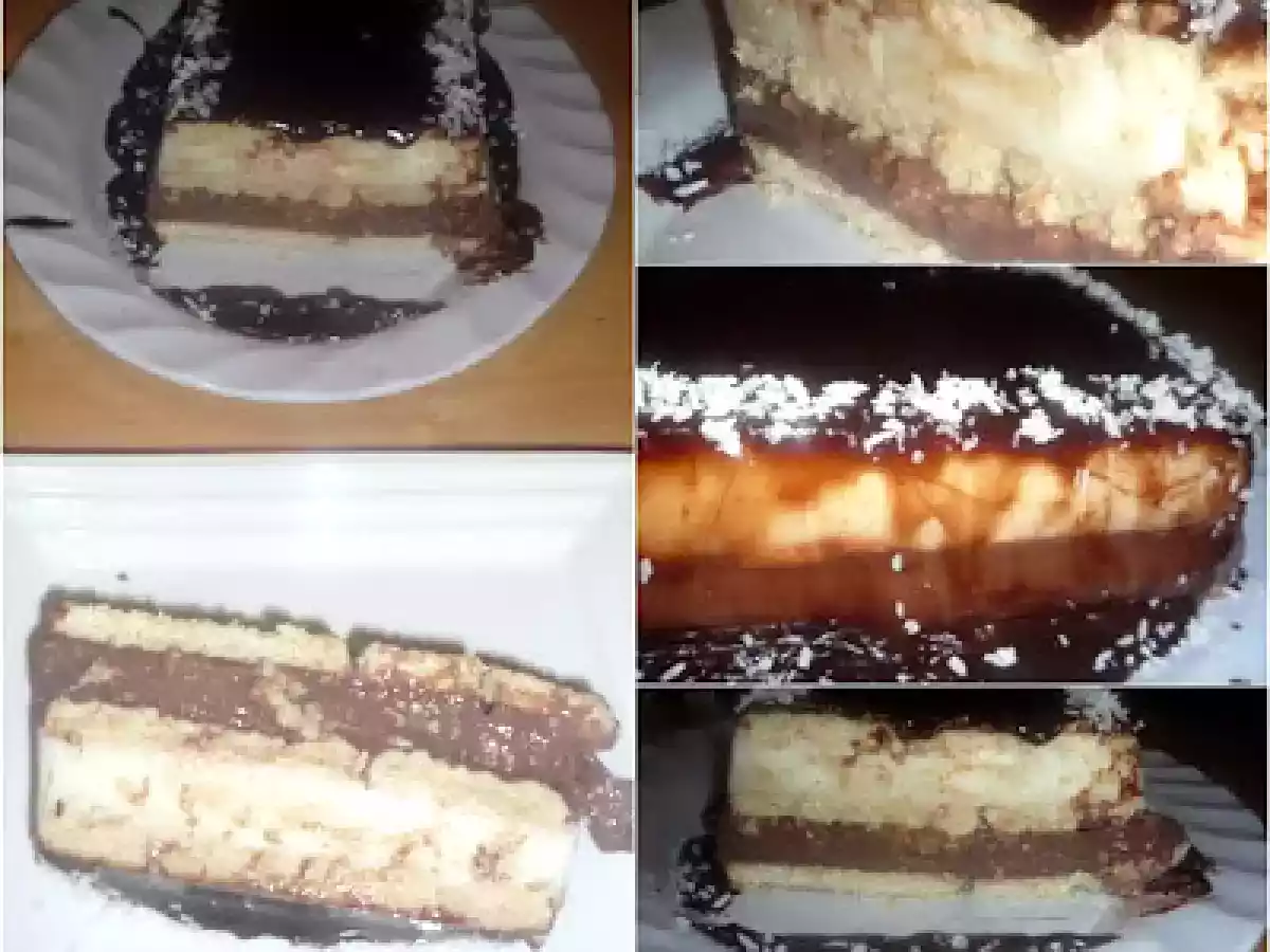 PRAJITURA CU BUDINCA SI BISCUITI - poza 2