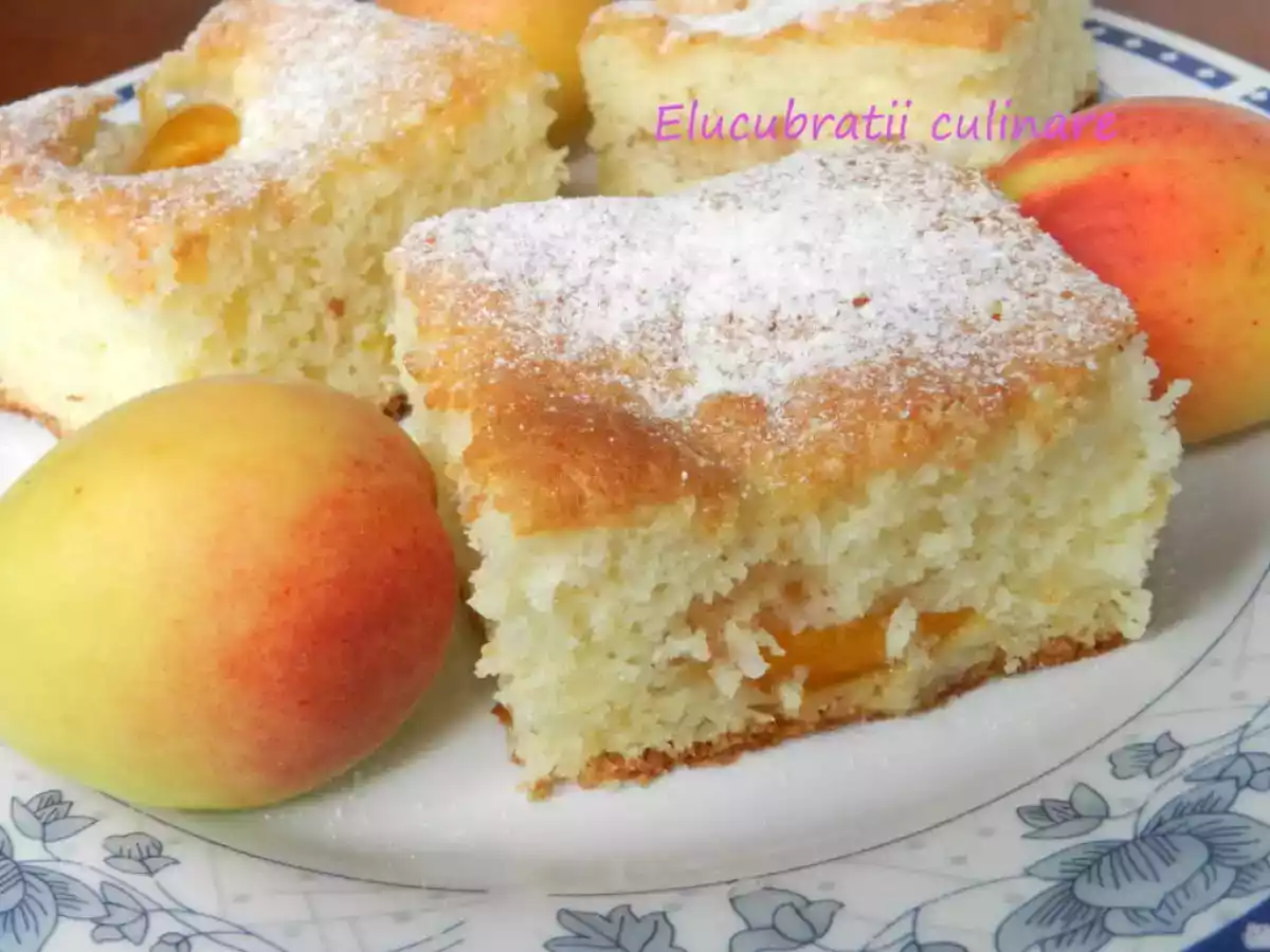 Prăjitură cu caise - poza 2