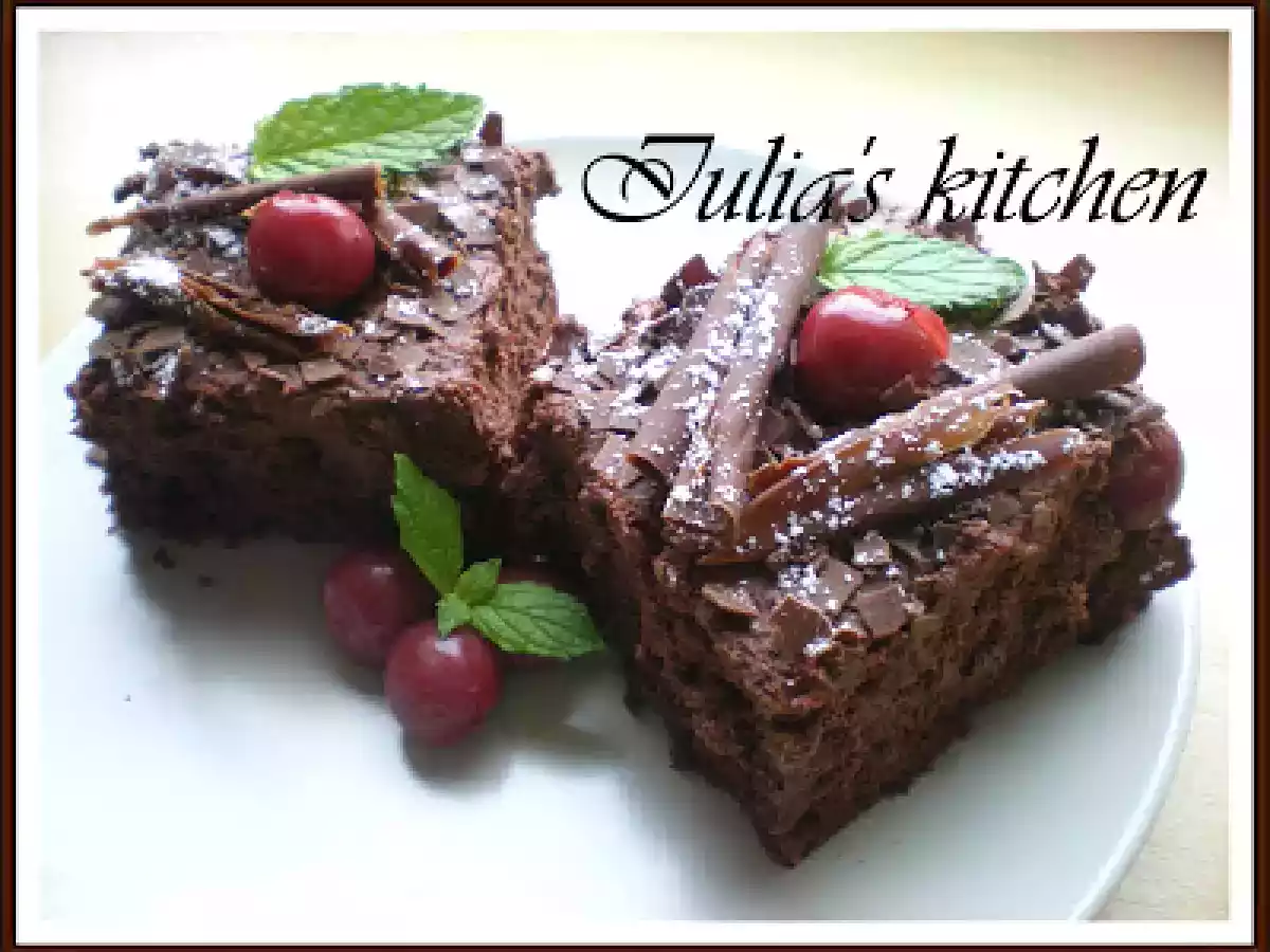 Prajitura cu ciocolata si visine - poza 4