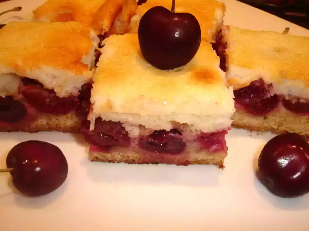 Prajitura cu cirese - poza 2