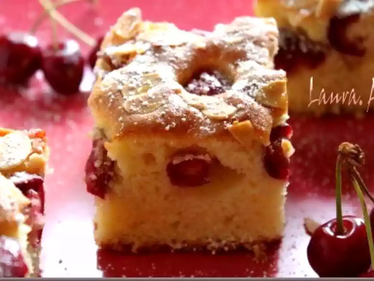 Prajitura cu cirese si chec economic - poza 5