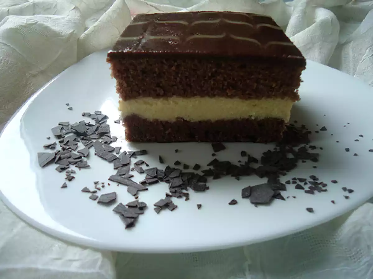 Prajitura cu coca cola si budinca de vanilie(de post) - poza 2