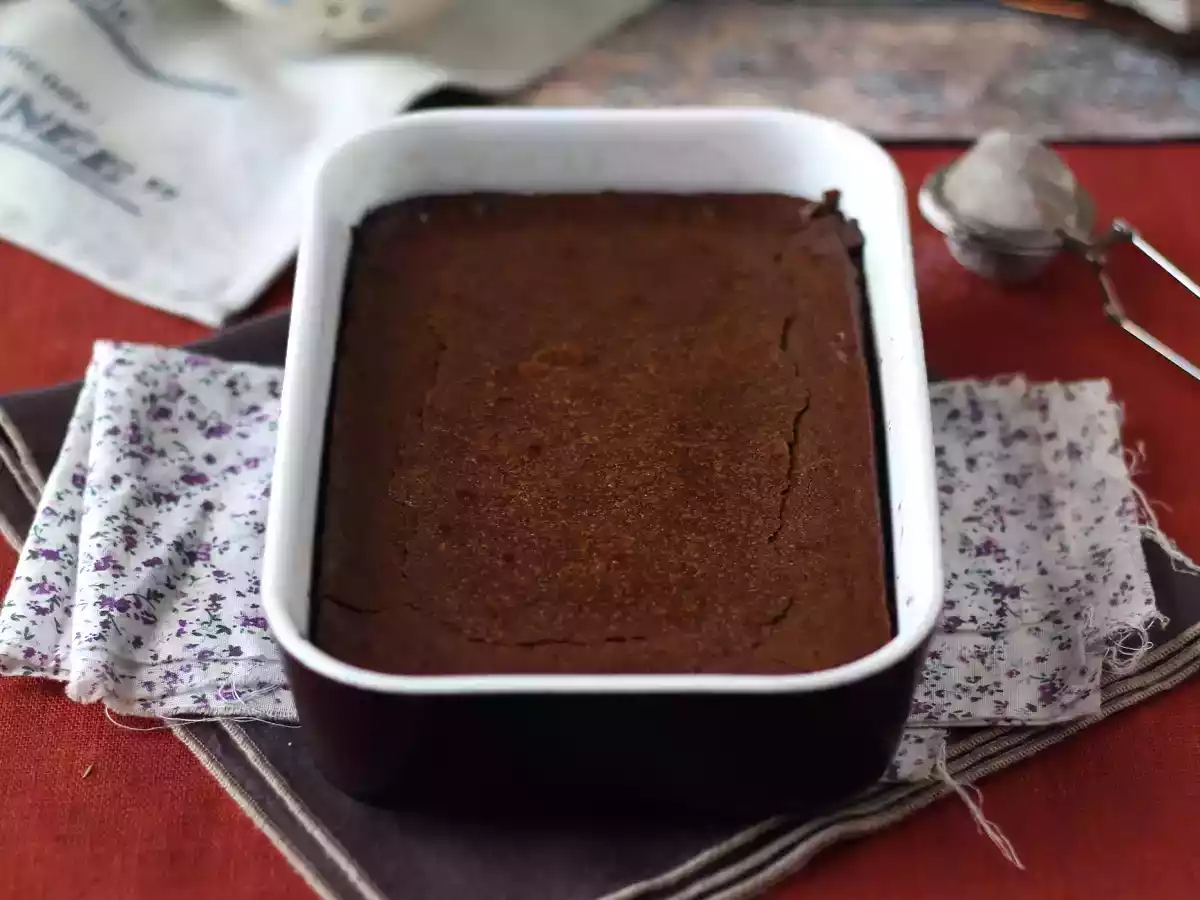 Prăjitură cu cremă de ciocolata și castane cu doar 4 ingrediente - poza 2