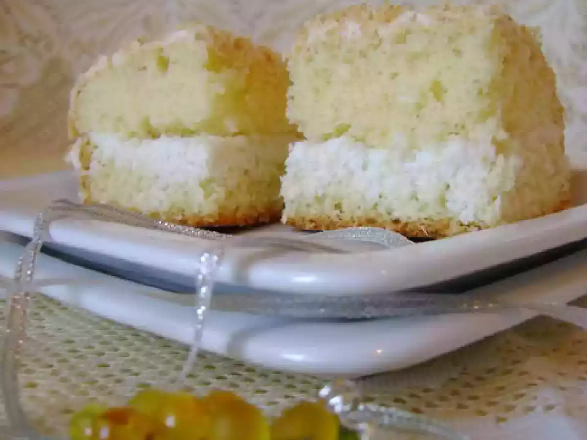 Prajitura cu crema de cocos