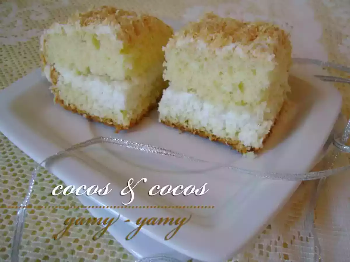Prajitura cu crema de cocos - poza 3