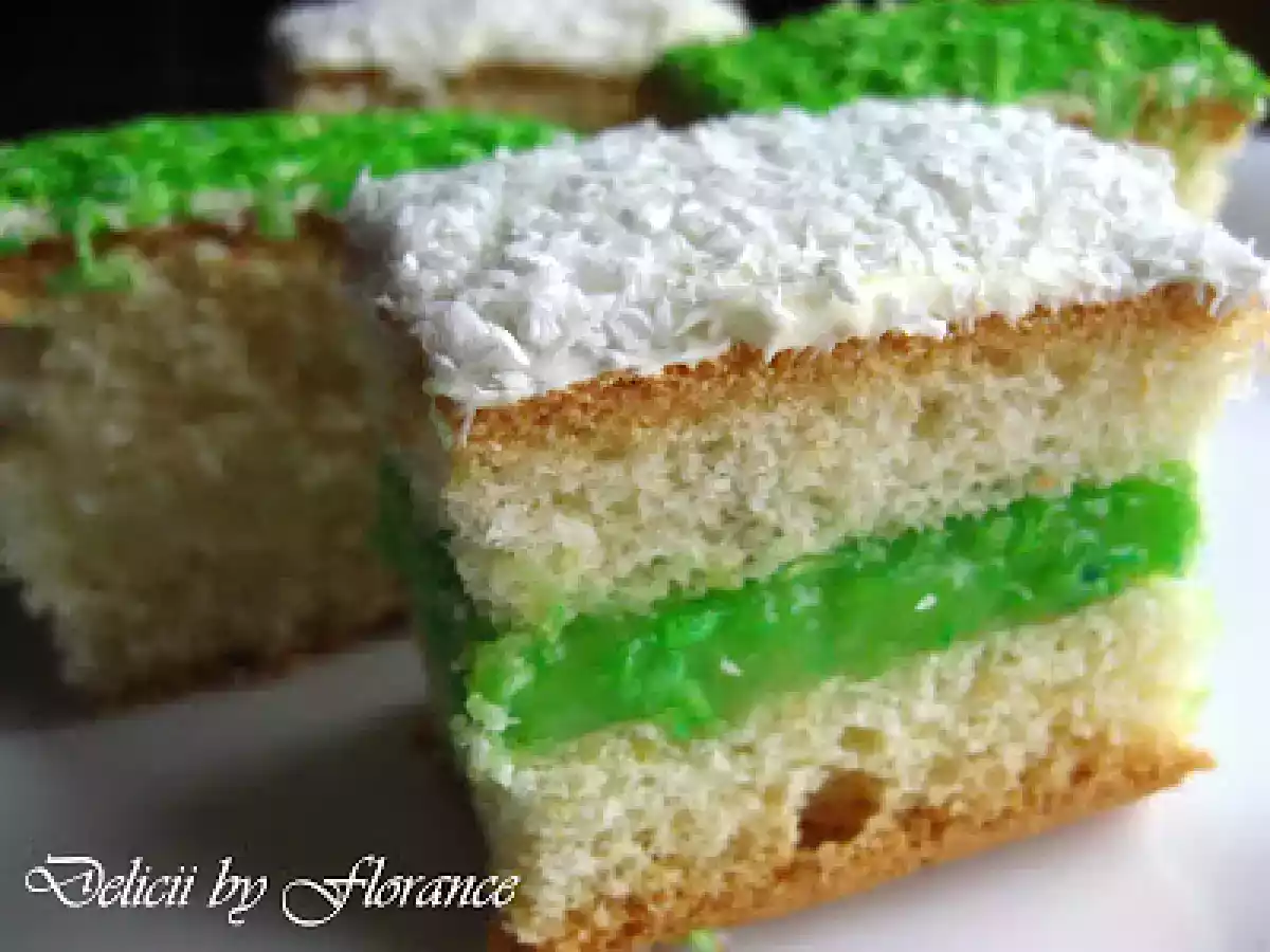 PRAJITURA cu crema de lamaie si cocos - poza 5