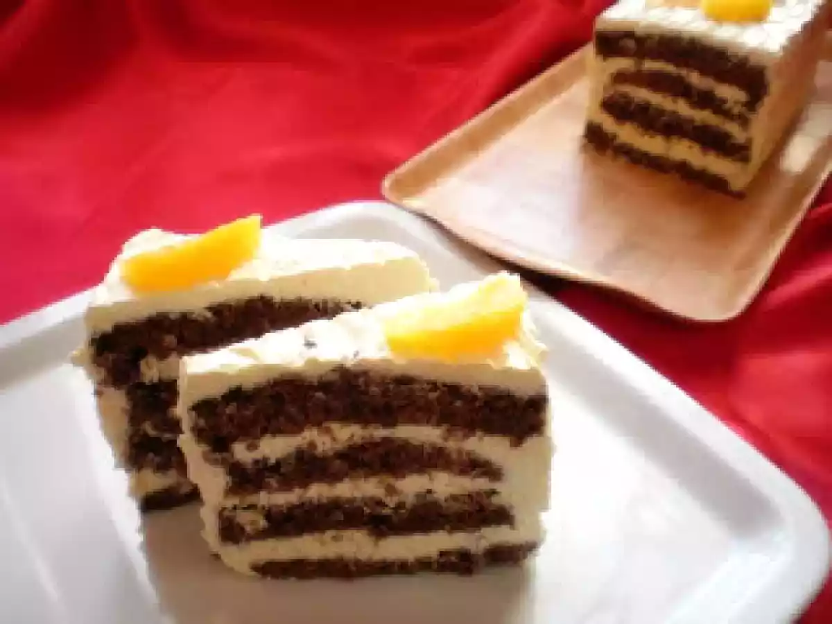 Prajitura cu crema de portocale - poza 3