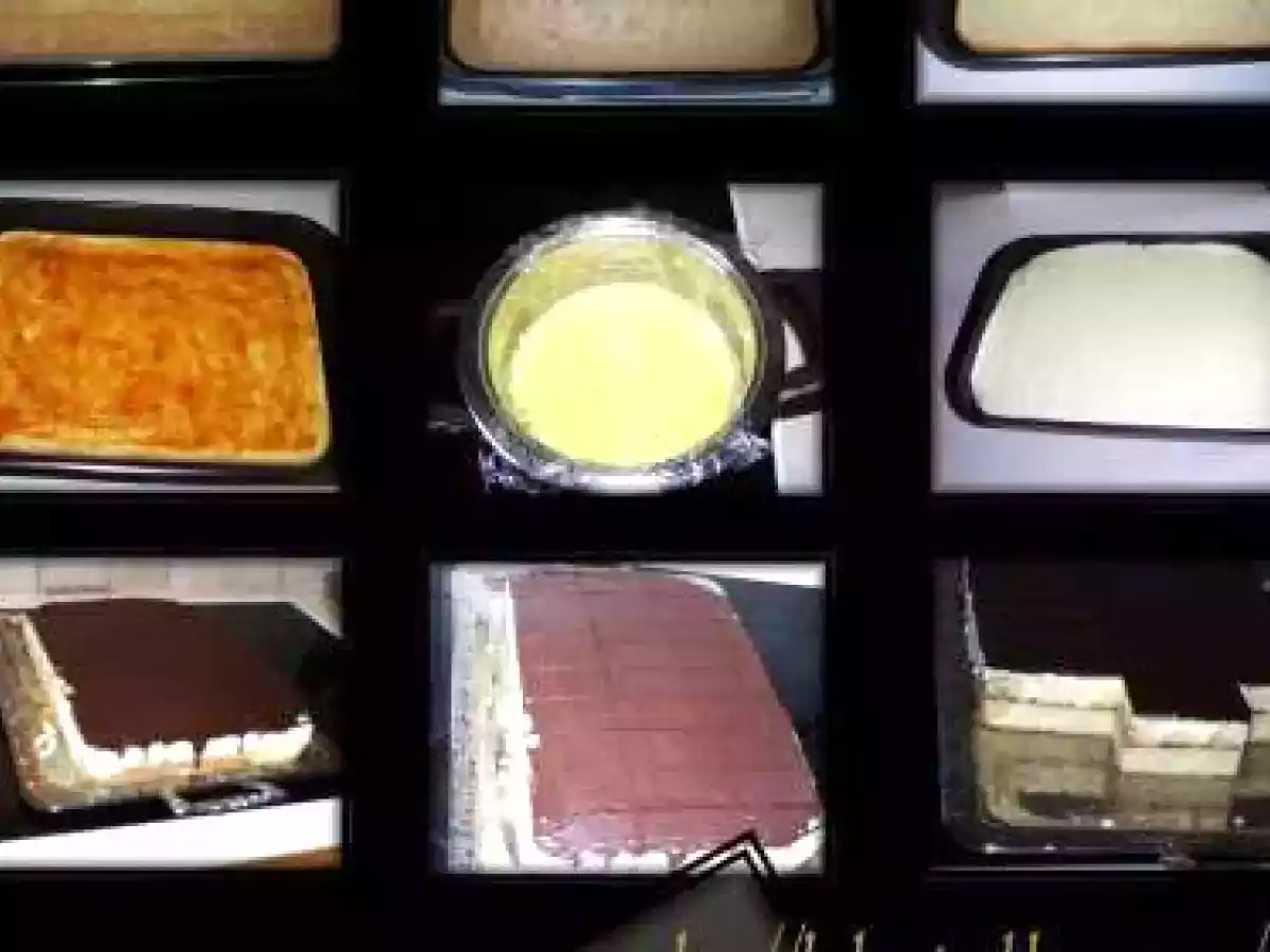 PRAJITURA CU CREMA DE VANILIE SI BANANE - poza 2