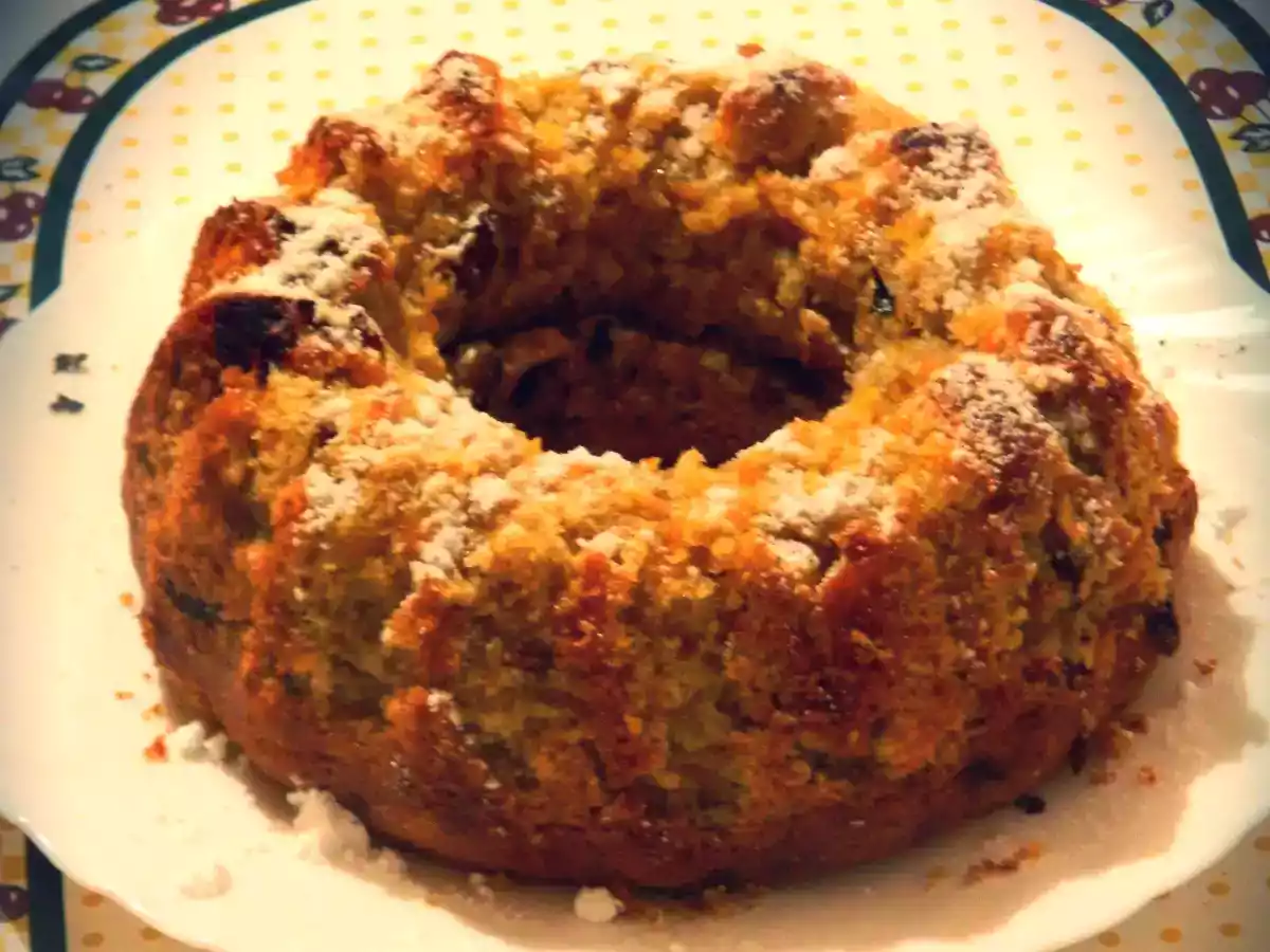 Prajitura cu dovleac si stafide