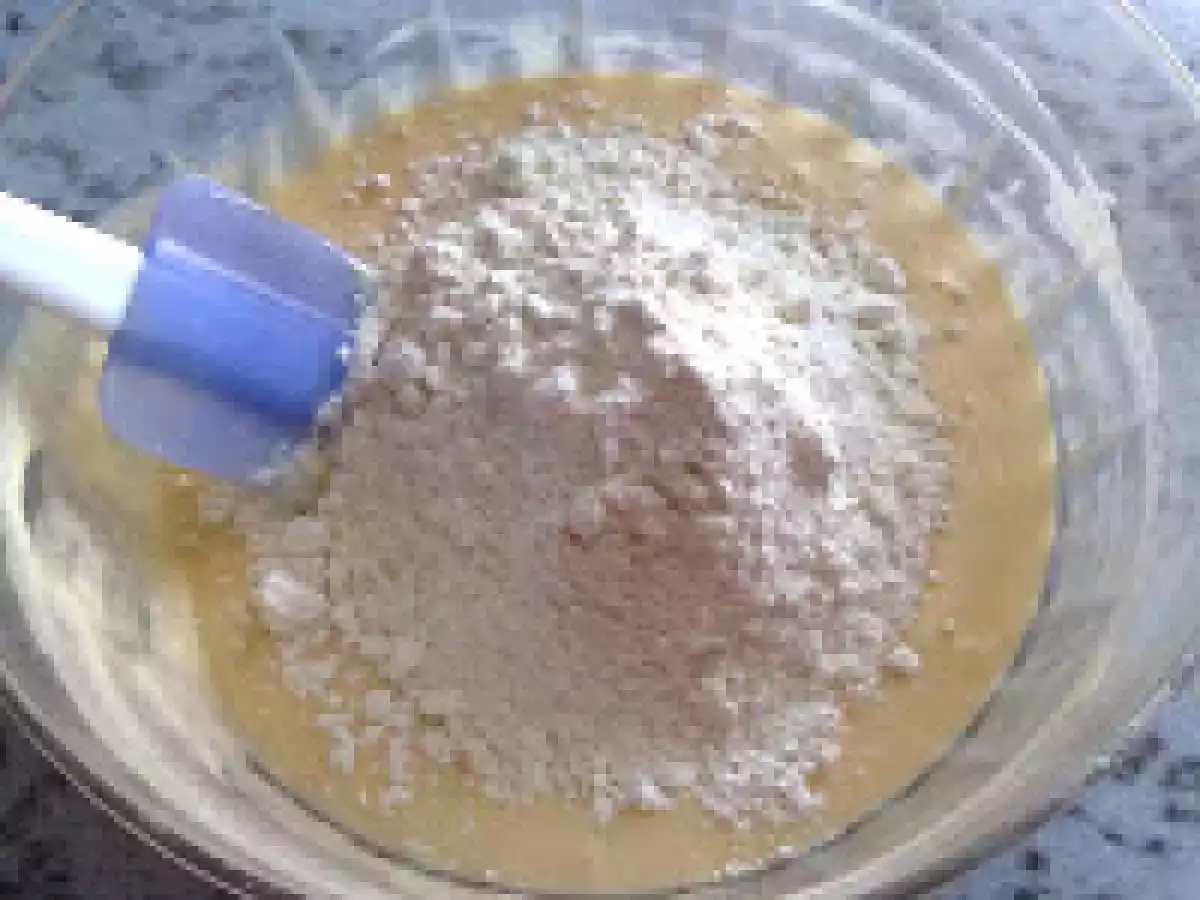 Prajitura cu foi de zahar ars si crema cu ness - poza 10