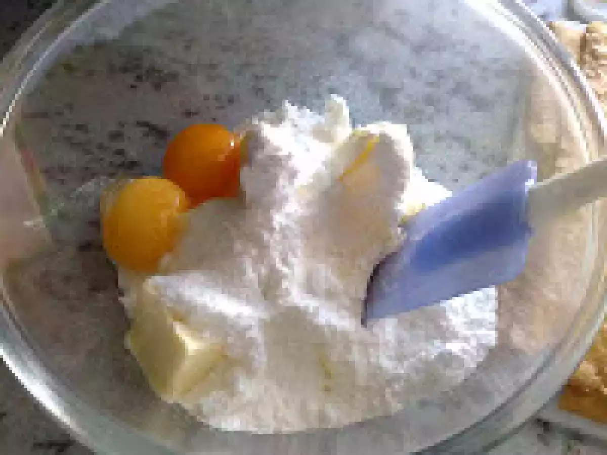 Prajitura cu foi de zahar ars si crema cu ness - poza 14