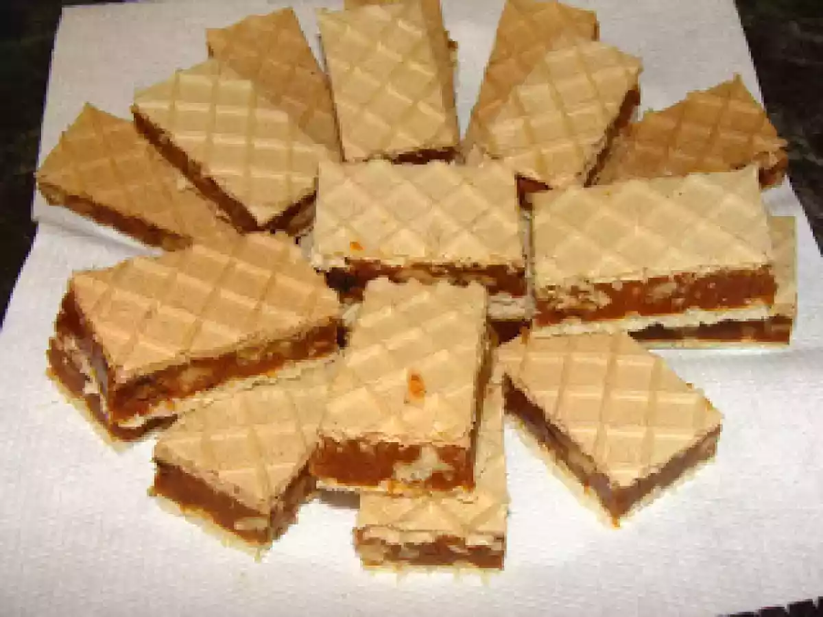 Prajitura cu foi Lica (zahar caramelizat) - poza 5