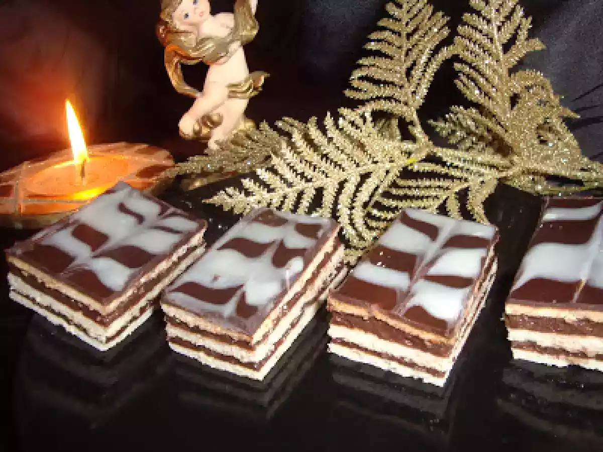 Prajitura cu foi si crema