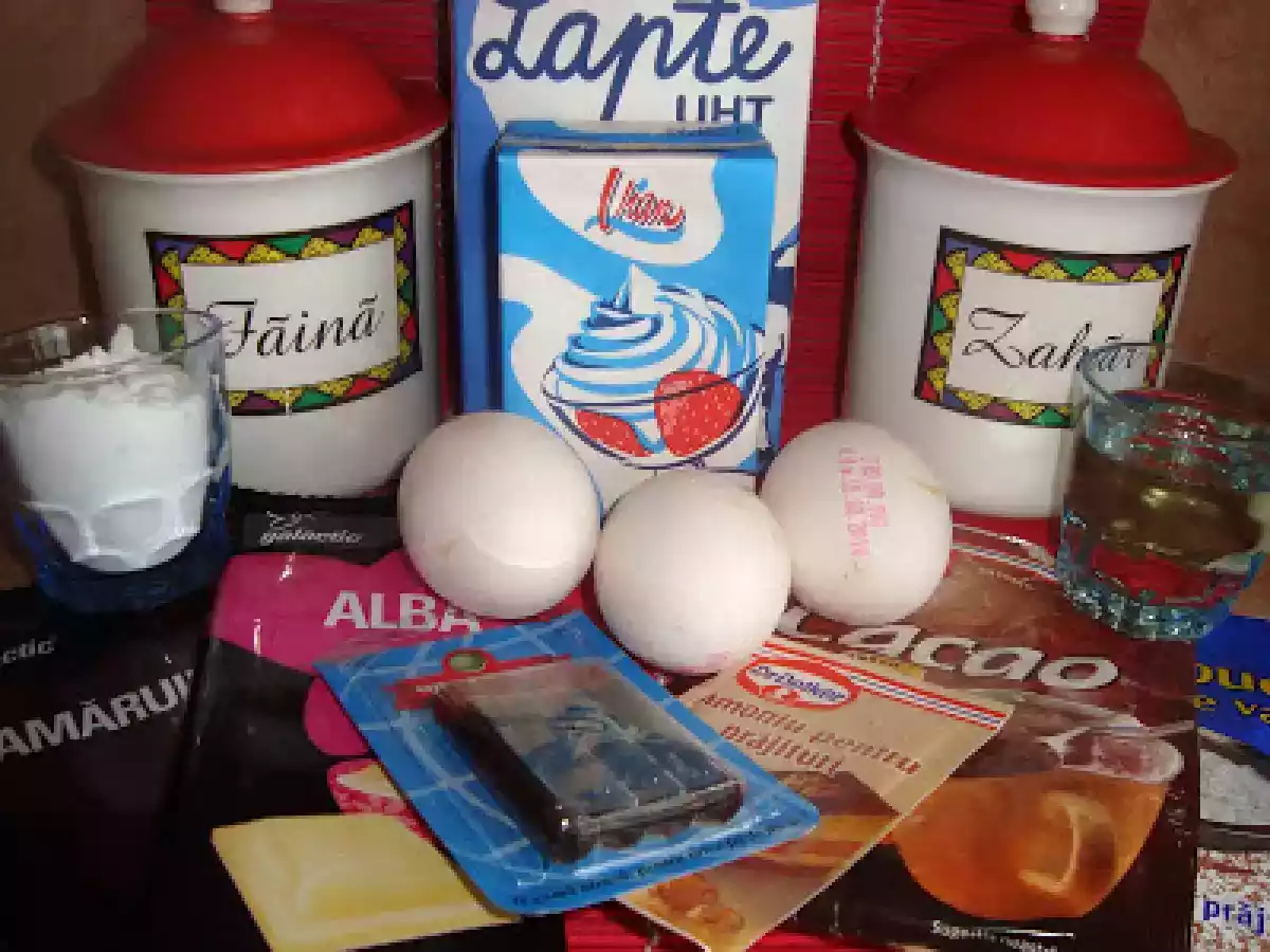 Prajitura cu foi si crema - poza 2