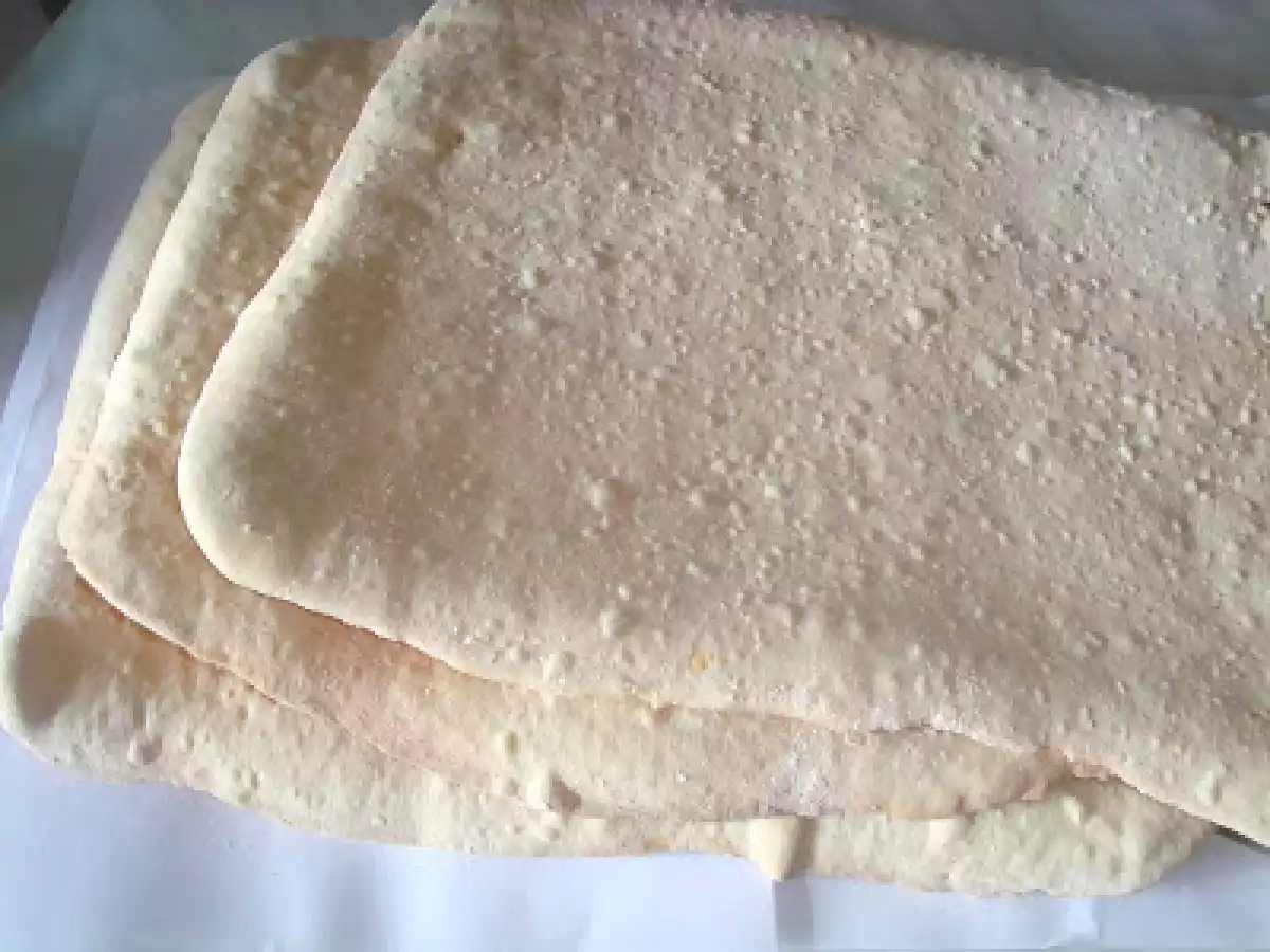 Prajitura cu foi si crema - poza 5