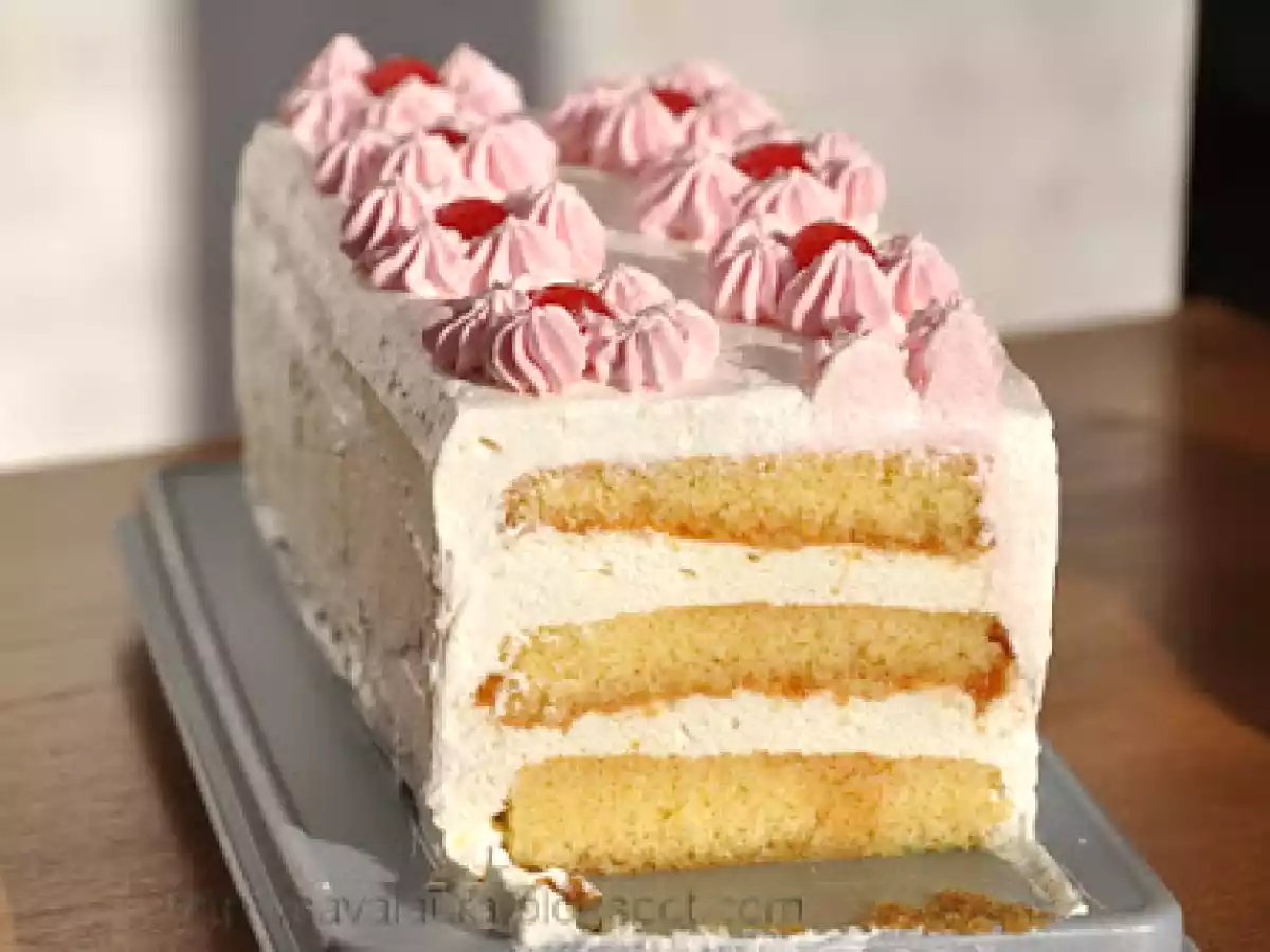 Prajitura cu frisca si rom - poza 2