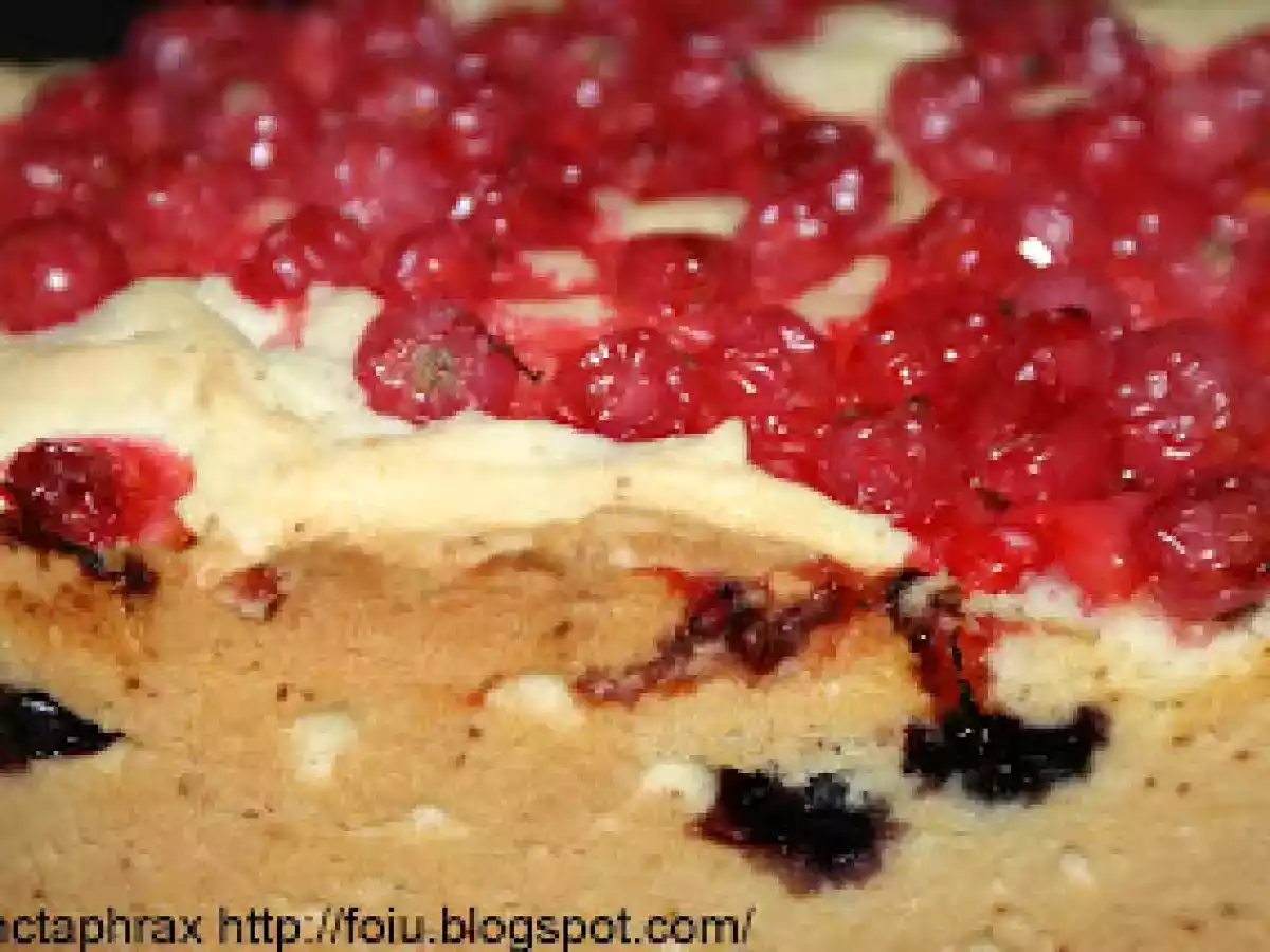 Prajitura cu fructe de padure - poza 3