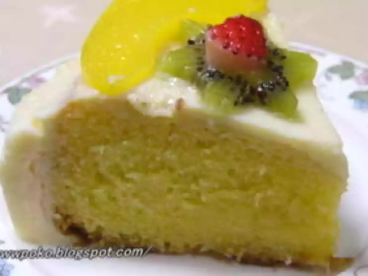 Prajitura cu fructe si crema de vanilie - poza 2